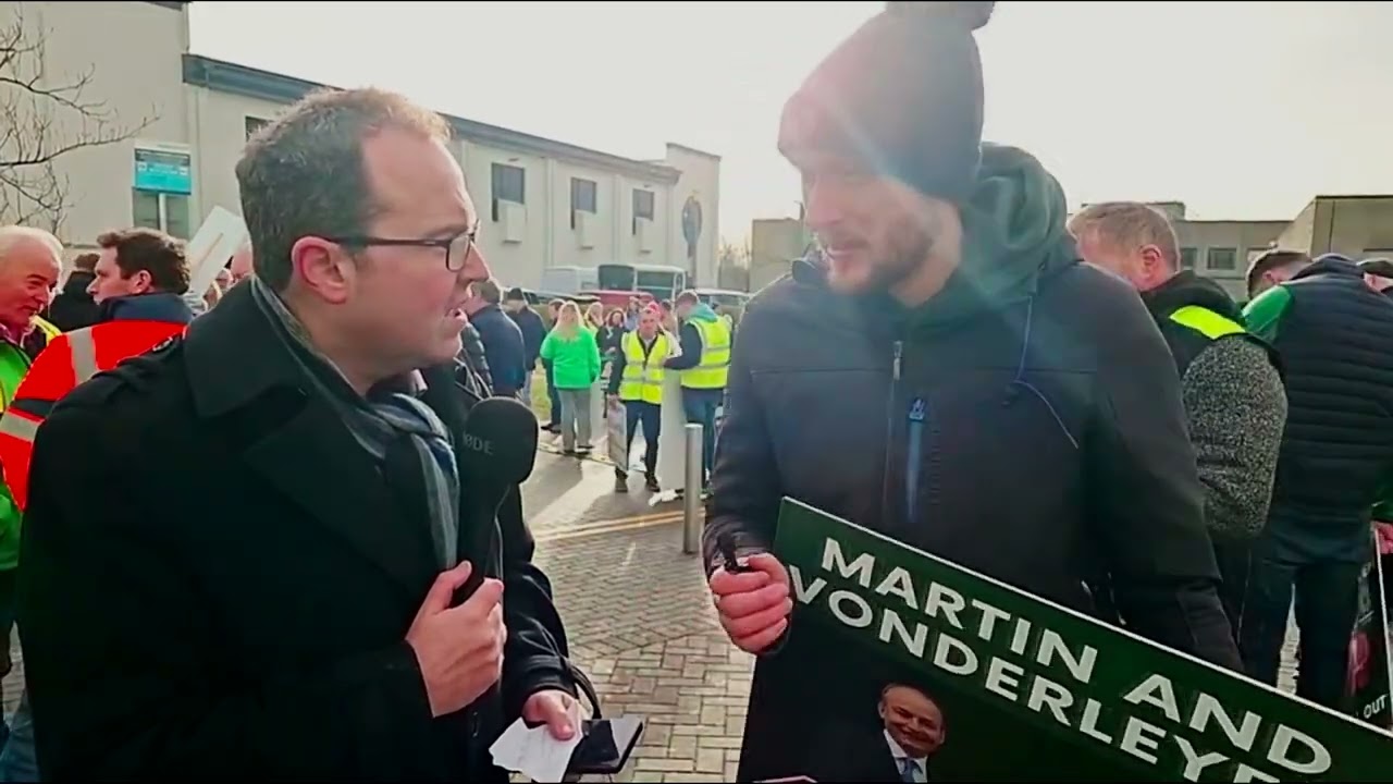 Марк Ларкин, фермер из Баллинасло, занимающийся разведением крупного рогатого скота: Нет Меркосур...