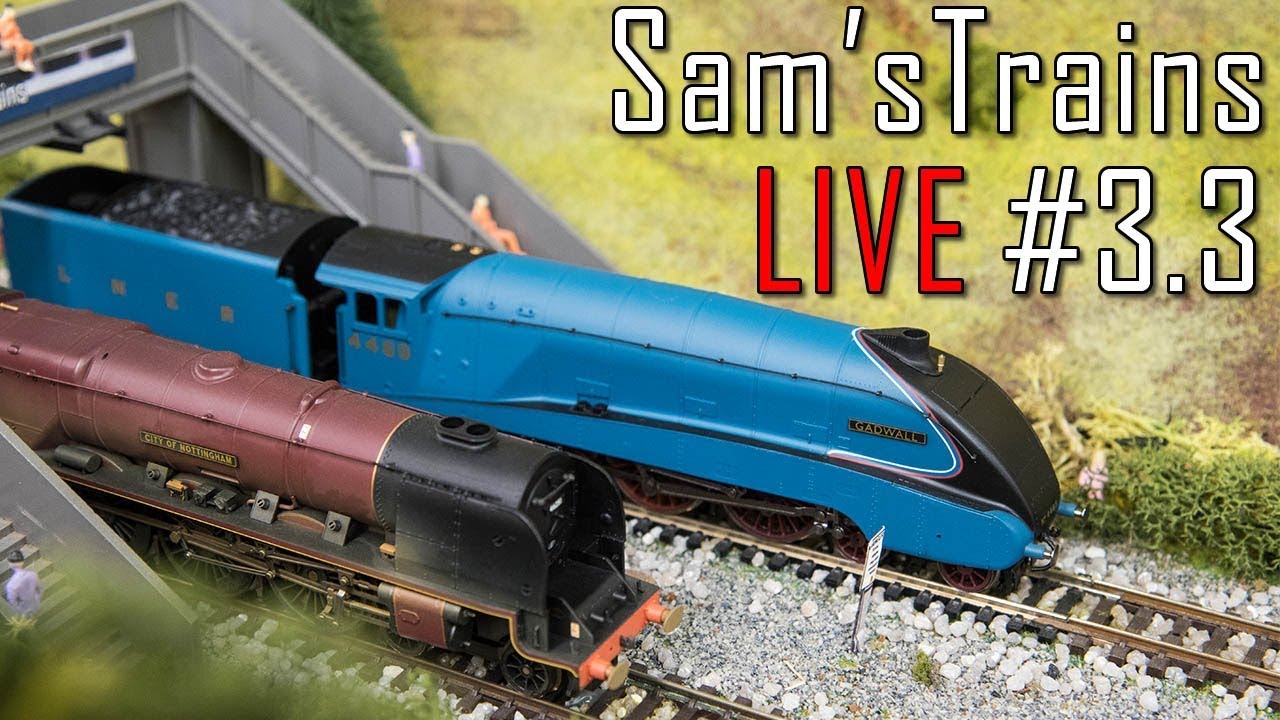 Sam'sTrains Live: S3 EP3 - Hornby Pacifics - YouTube