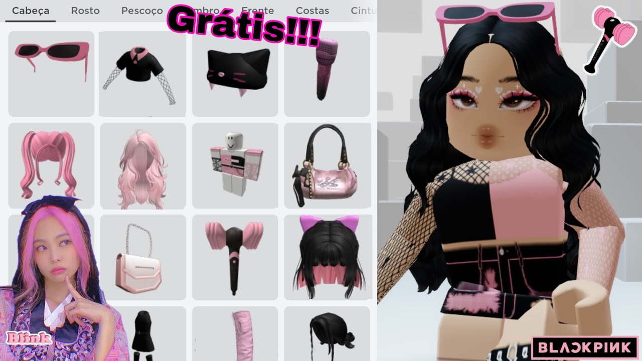 como ter cabelo de graça no Roblox super fácil sem gastar nenhum robux 🤩🥳  