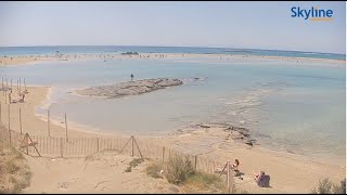 🔴 Recorded live footage from Elafonisi - Greece | SkylineWebcams
