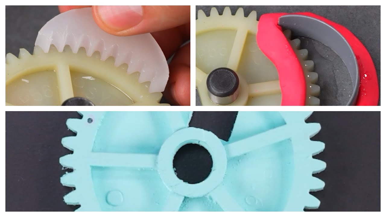 The ultimate gear tooth repair method! YouTube
