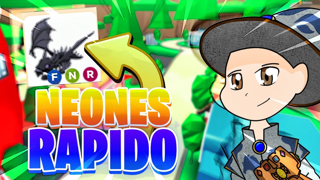 Como Hacer Tu Mascota Neon Super Rapido En Adopt Me Roblox - como hacer tu roblox mas rapido