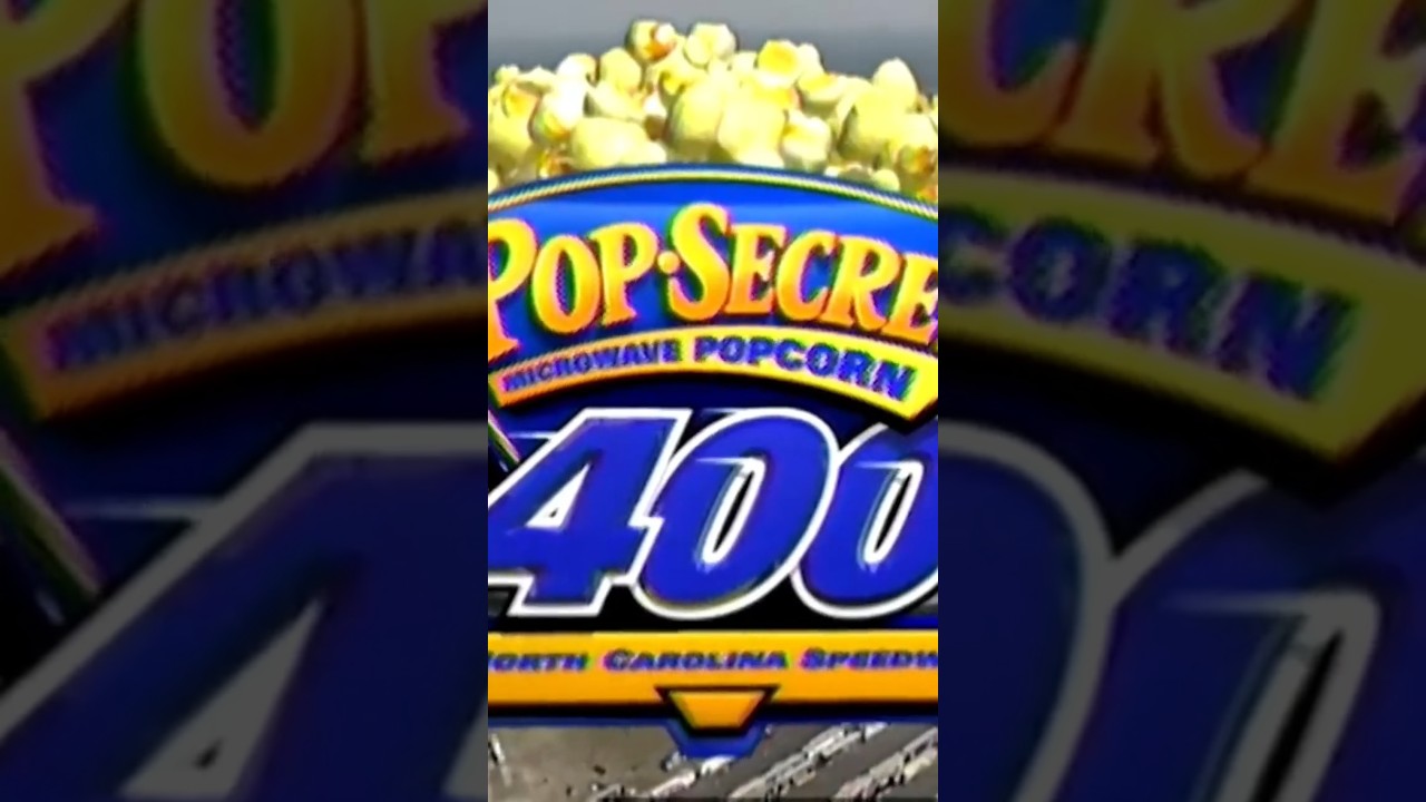 Popcorn's ready! Cool graphic (for 2000) in 2000 Pop Secret Microwave Popcorn 400 