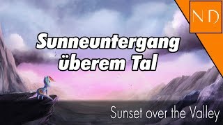 Nicolas Dominique - Sunneuntergang überem Tal (Sunset over the Valley)