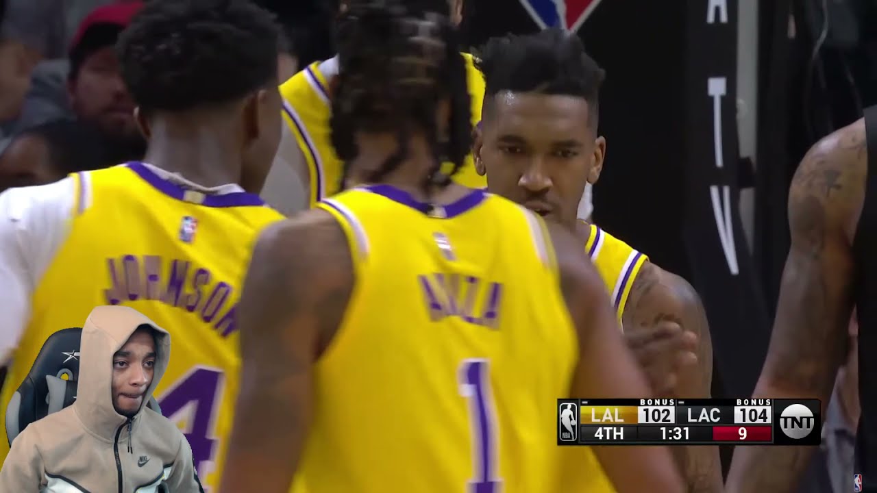 FlightReacts LAKERS at CLIPPERS | FULL GAME HIGHLIGHTS | February 3, 2022!