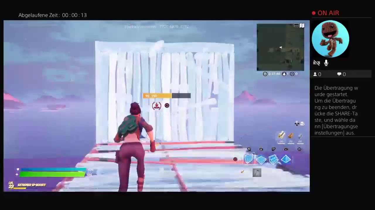 PS4-Live-Übertragung von sinnhaft-Kolonne