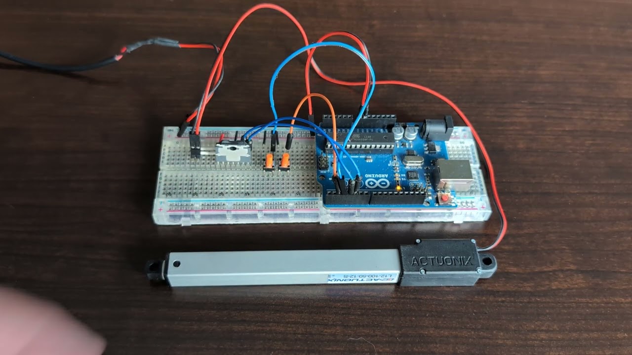 How To Control A Linear Actuator Using An Arduino