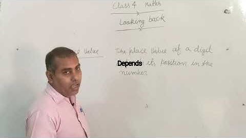 Class-4 I Lesson-1 I Looking Back I Part-1