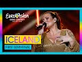 Hera bjrk  scared of heights live  iceland   first semifinal  eurovision 2024