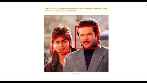 Python FastAPI and Streamlit Face detection