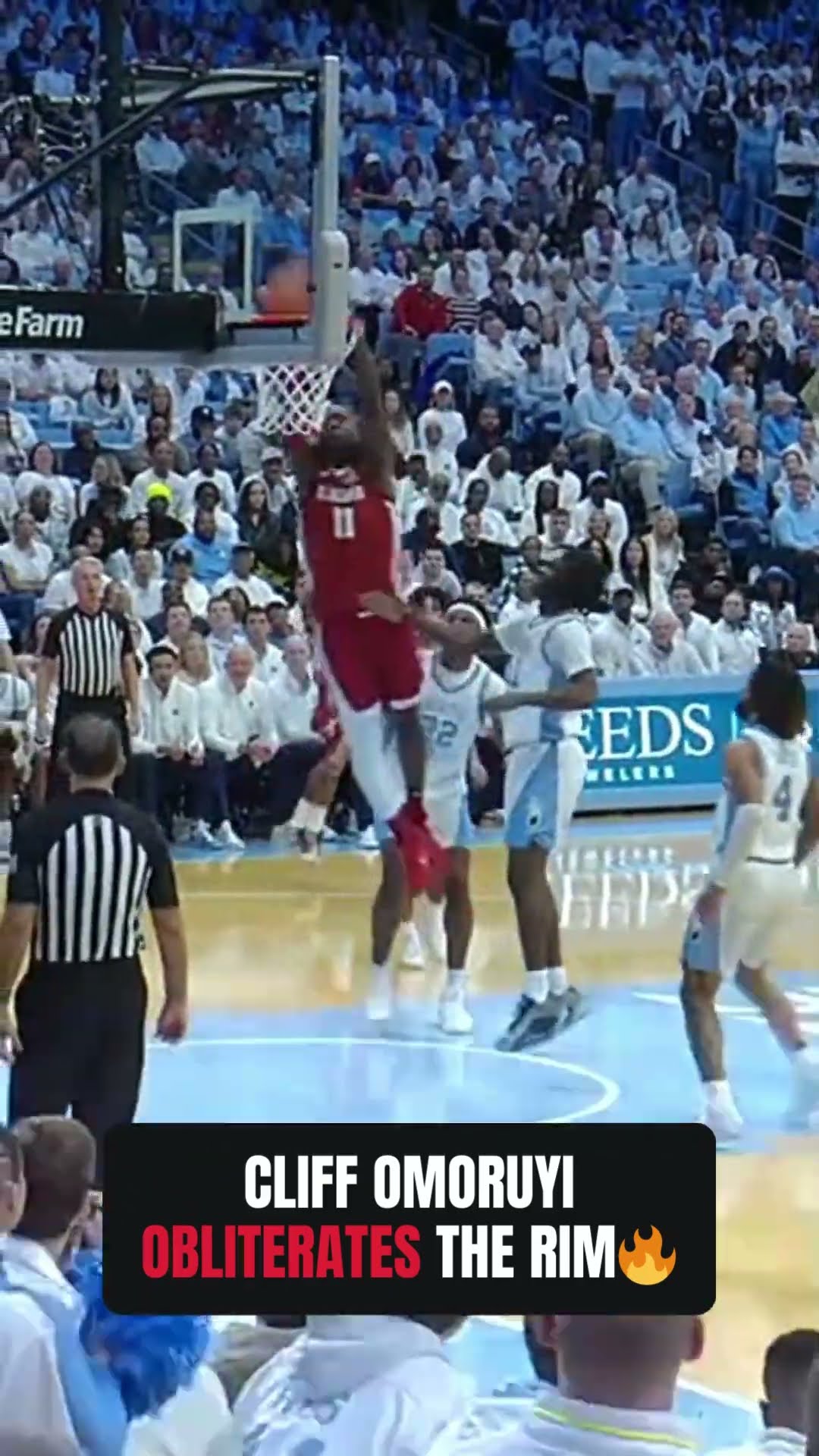 CLIFF ALMOST BROKE THE RIM ?