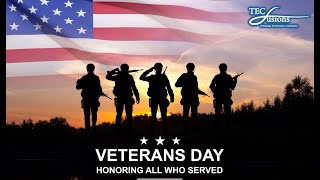 TECfusions' Veterans' Day 2024 Tribute | Honoring Our Heroes