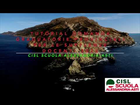 Tutorial Domanda Graduatorie Provinciali per le Supplenze Docenti 2020