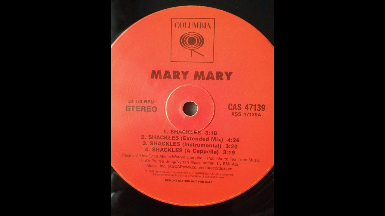 Mary Mary Shackles ( Extended Mix ) YouTube