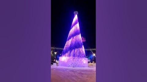 Programming RGB Pixel led lighting giant Christmas tree #PixelTree #ChristmasTree  #RGBTree