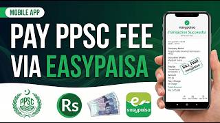 How to Pay PPSC Fee Through Easypaisa Mobile App | Step-by-Step Guide screenshot 1