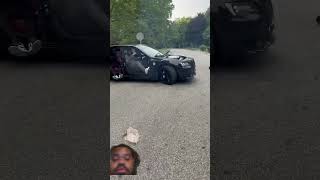 Weight reduction final boss #automobile #srt #hellcat #burnout #spin #donut