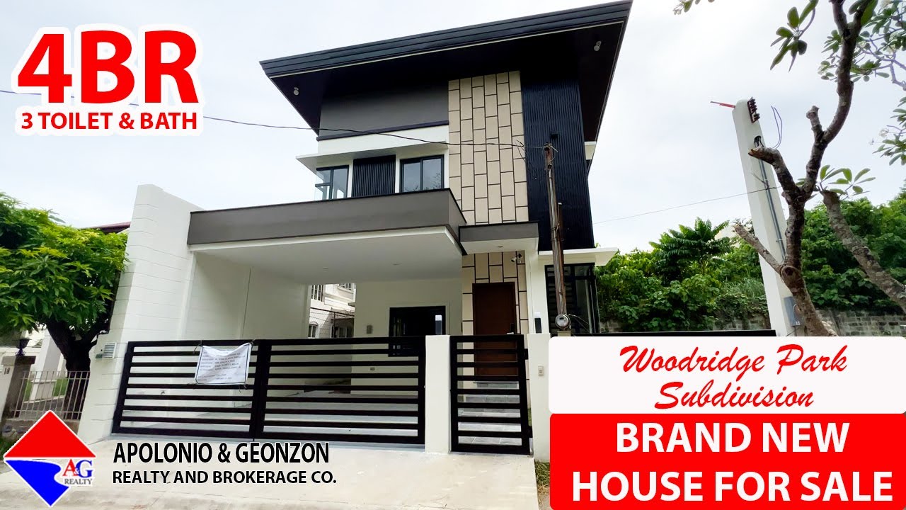 WOODRIDGE PARK Brand New 2 Storey House and Lot For Sale Davao City