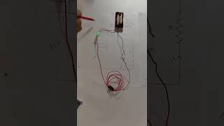 #Series circuit with LED &amp; Resistor #DC Series #Series circuit #Physics #10th Physics #12th Physics