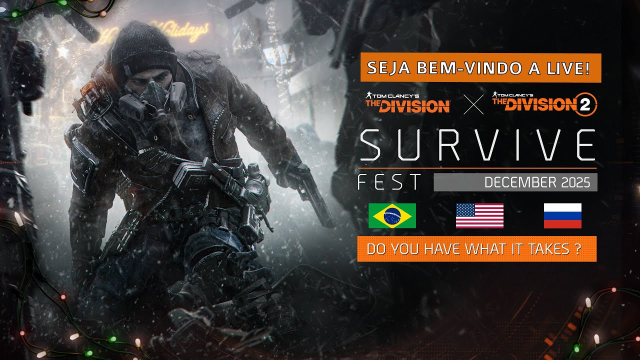 Survival Fest - The Division 1 - Buscando Inscritos 01 !