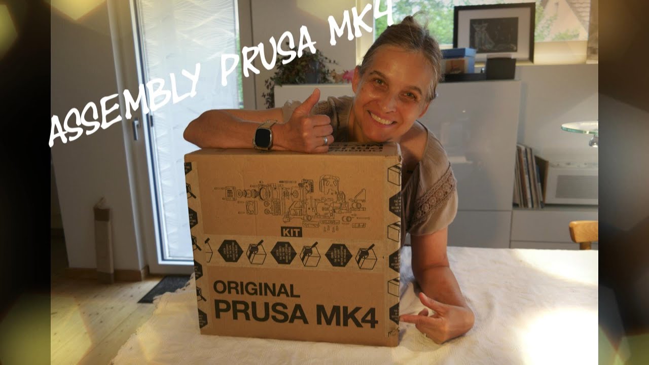 Assembly of my new Prusa MK4 kit - YouTube