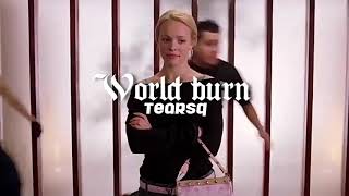 Taylor Louderman - World Burn ( slowed + reverb + bass boosted )