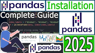 How to Install Pandas with latest Python 3.13 on Windows 10/11 [2025 Update] Complete Guide - Pandas