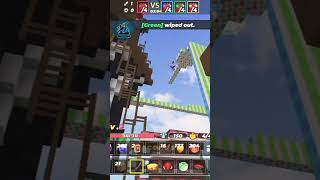 I played blockmango bedwars #shortsvideo #bigbrain #blockmango #bedwars #minecraft