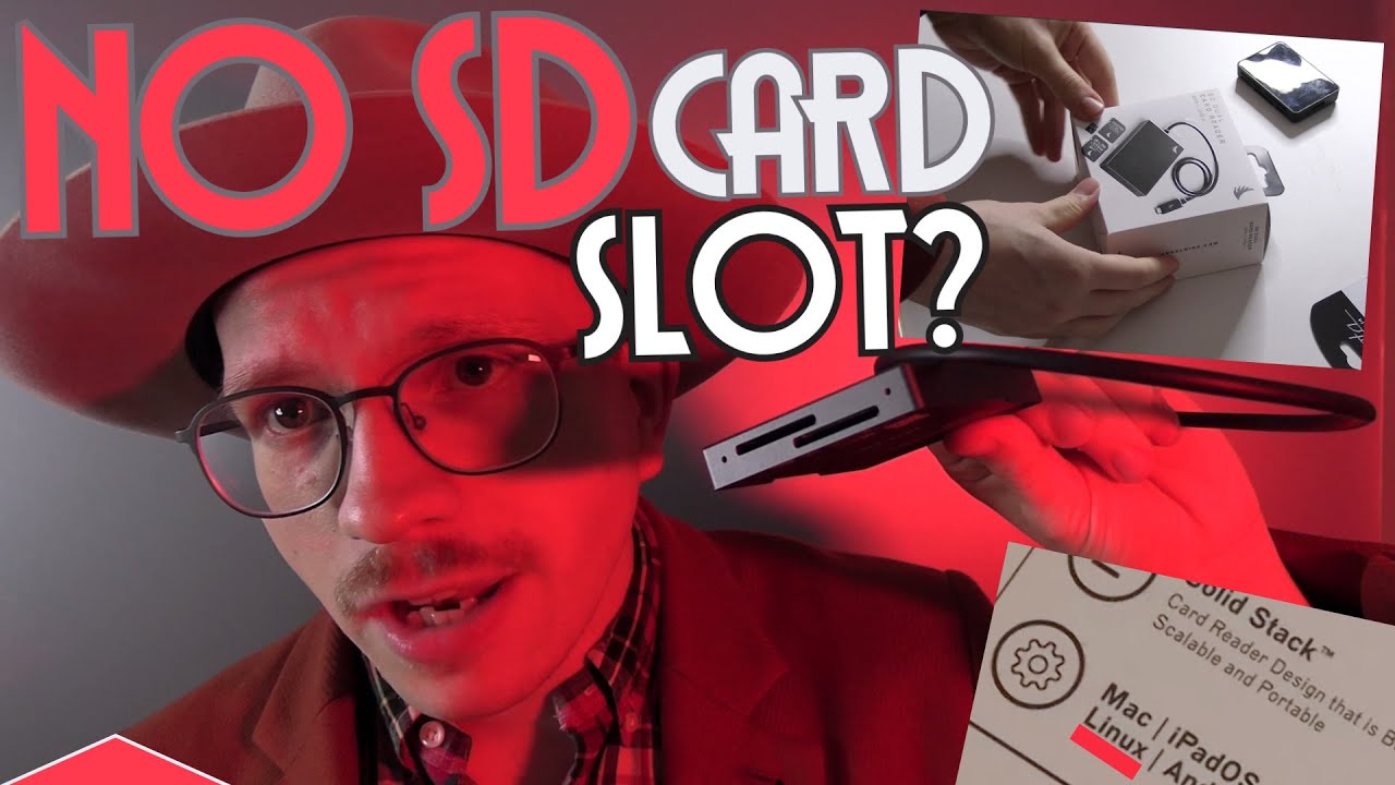 External memory card reader COMPATIBILITY on LINUX  - ANGELBIRD SD Dual Card Reader UNBOXING.