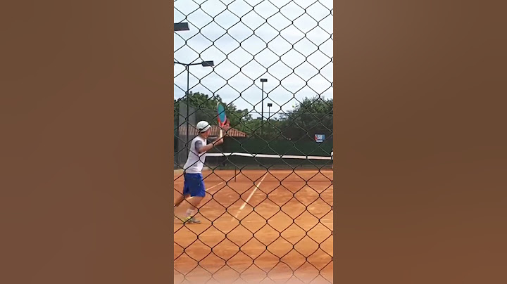 JOÃO FONSECA AOS 11 ANOS METENDO A MÃO NA BOLA!