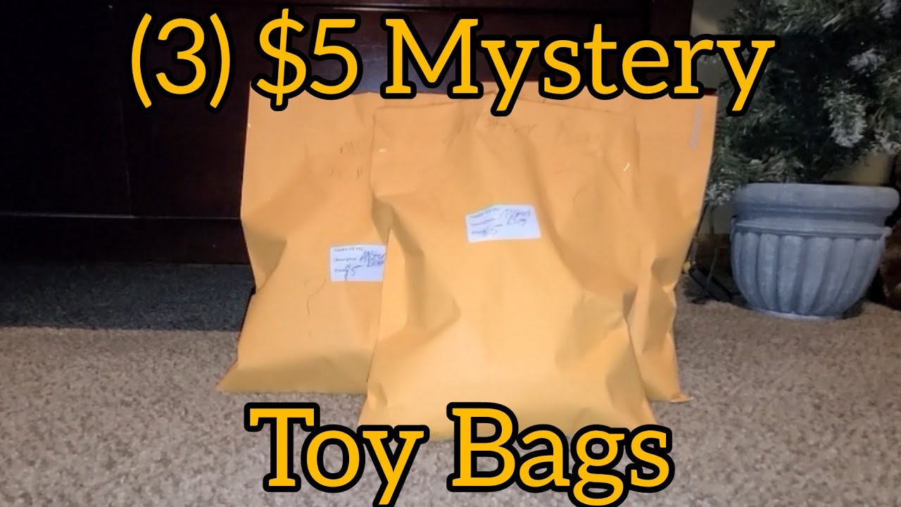 (3) $5 Mystery Toy Grab Bags from an Antique Mall in Herkimer NY "Renewed & Rescued" How'd I Do? LMK