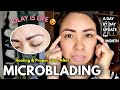 HEALING PROCESS DAY BY DAY AFTER MICROBLADING + PROPER CARE | KILAY IS LIFE (eng sub)