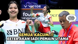 PENGHANCUR MIMPI TIM LAWAN 🔥 Inilah Variasi Pukulan Ester Membuatnya Banjir Pujian di Uber Cup 2024