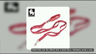 Truelove Floral Pet Leash Neoprene Padded Handle Extra Traffic Control Dog and Cat Strong Enough and
