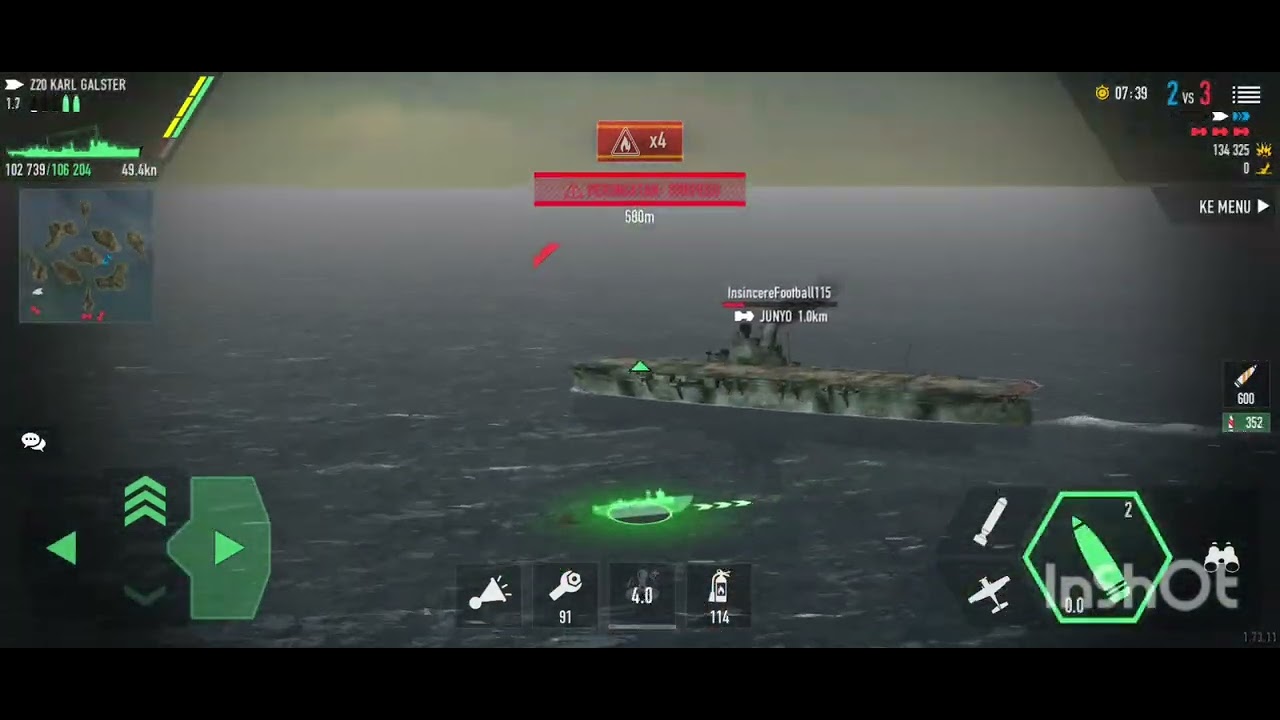 Z20 KARL GALSTER ⚓ 3 KILL