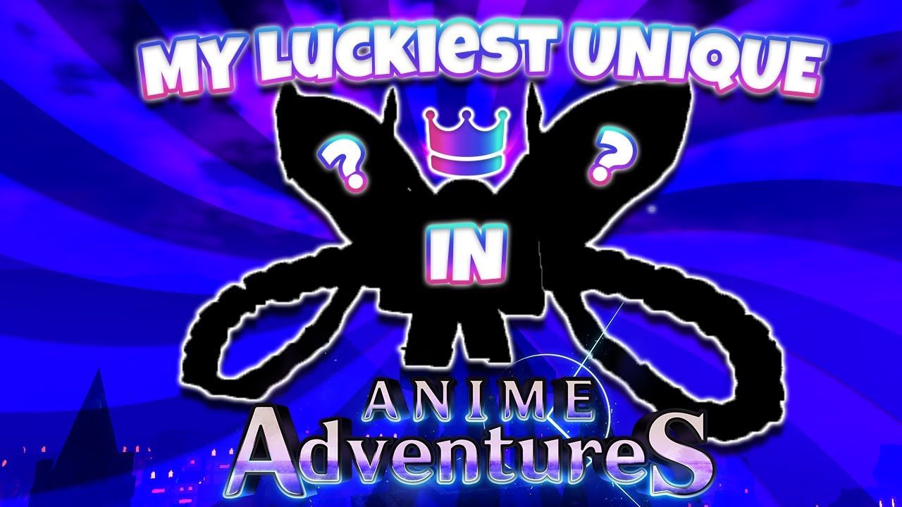 The LUCKIEST Players In The Halloween Update Anime Adventures P1