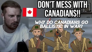 Reaction To Why Do Canadians Go Ballistic During War Wealth