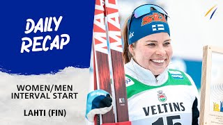 Parmakoski's day plus a masterclass from Klaebo in Lahti 20k | FIS Cross Country World Cup 23-24
