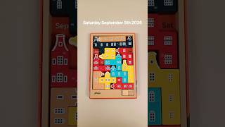 Playte Pensterdam Calendar Puzzle Solution, Saturday September 5th 2026.