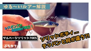 【ゆる〜いルアー解説】サルベージソリッド、一回使ってみ!【シーバス】