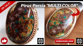 [ SOLD ] PIRUS PERSIA MULTI COLOR KLASIK ARTISTIK JUMBO KINCLONG TOP HQ VERY RARE KOLEKTOR ITEMS