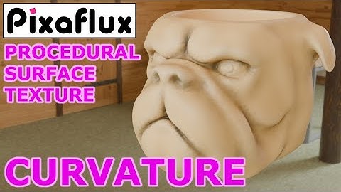 How to create a Procedural Surface Texture from Curvature