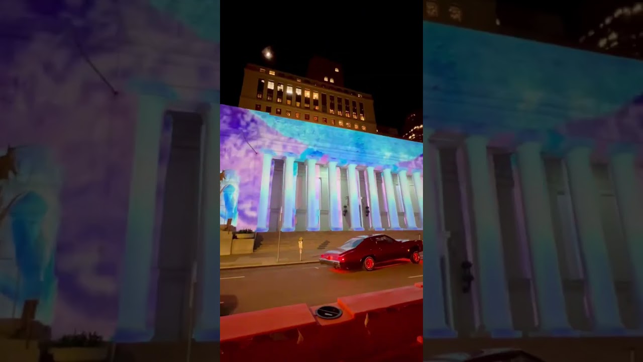 3 nights left to see the largest holiday arts projection in the US! 