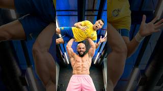 Who’s The Heaviest Footballer Messi’s Bodyguard Can Lift? @JohnNellis