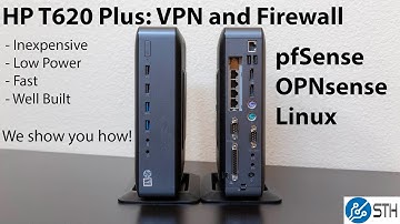 HP T620 Plus Firewall Overview and NIC Installation