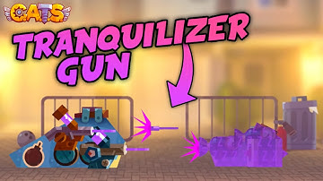 C.A.T.S NEW TRANQUILIZER GUN GADGET GAMEPLAY - Crash Arena Turbo Stars