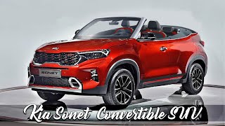 Kia Sonet Convertible Rendering Is Strikingly Gorgeous | What it'll look like in Convertible Form