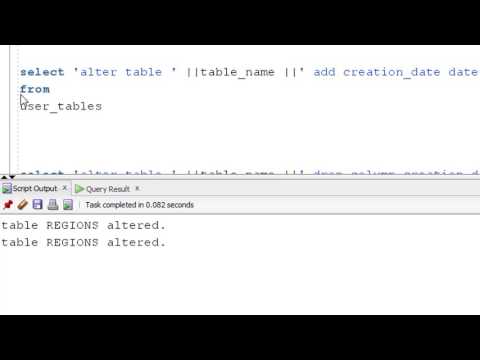 Using SELECT statement to create dynamic scripts-عربي