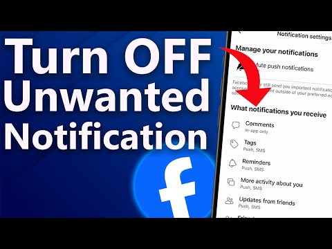How to Turn Off Unwanted Facebook Notifications | Customize Your Notifications