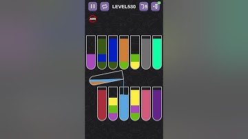 water_level_530 #watersortpuzzle #puzzle #game #sortpuzzle #color